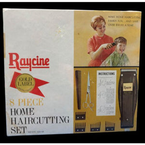 Raycine Gold Label 8 Piece Home Haircutting Set